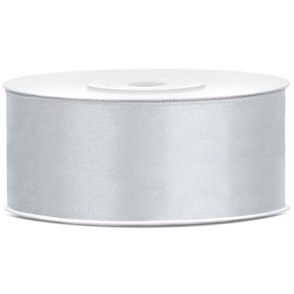 satinband silber
