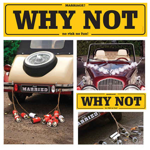 Deko fürs Brautauto