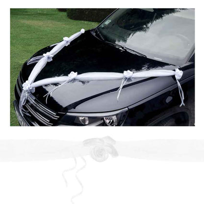 auto blumen hochzeit