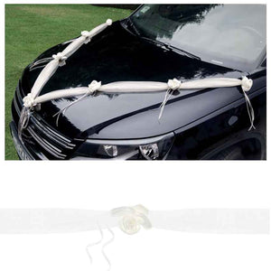 Hochzeitsdeko Motorhaube