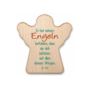 Handschmeichler Engel "Er hat seinen Engeln"