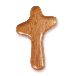 Handschmeichler Kreuz aus Holz 4,5x7 cm | kleines Kreuz