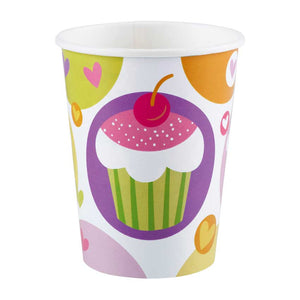 Cupcake,Partybecher,Pappbecher,Kucheparty,Partyt”rtchen,T”rtchen,Mottoparty Cupcake,Kindergeburtstag K”chin,Kinderkoch