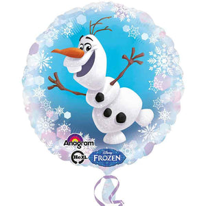 Frozen Folienballon "Olaf" klein, rund