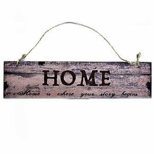 Tür-/Wandhänger Vintage "HOME"