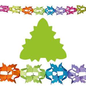 Papiergirlande 6m Bermuda