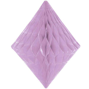 Honigwaben Diamant 30 cm Lila