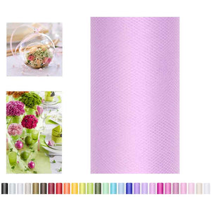 Tüll Dekostoff 50 cm x 9 m lavendel