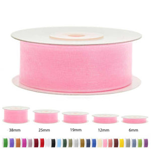 Schleifenband,Chiffonband,Hochzeitsdeko,Autoschmuck,Schleifen,Geschenkverpackung,basteln,Dekoband,Tischdekoration,rosa,