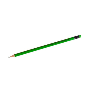 Bleistift Neon mit Radierer "Gottes Liebe ist wie die Sonne" Grün