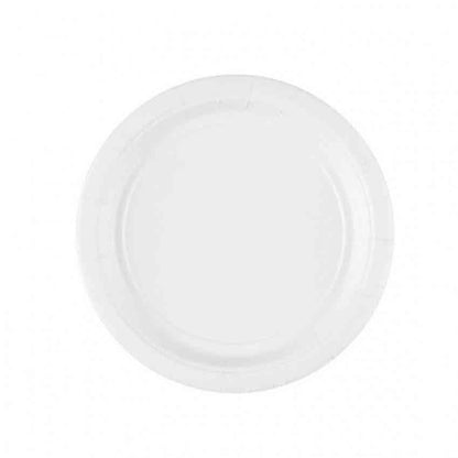 Uni Einweg Papier Teller 22,8 cm 8er-Set