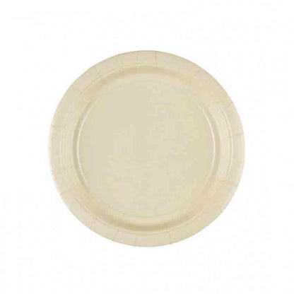 Uni Einweg Papier Teller 22,8 cm 8er-Set