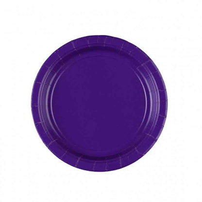 Uni Einweg Papier Teller 22,8 cm 8er-Set