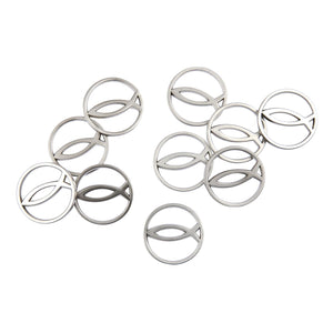 Einkaufswagenchip Fisch 10er-Set