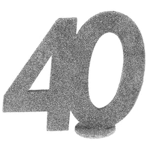 Tischaufsteller,Zahl 30,30. Jubiläum,30. Geburtstag,30 Jahre,silber glänzend,schimmernd