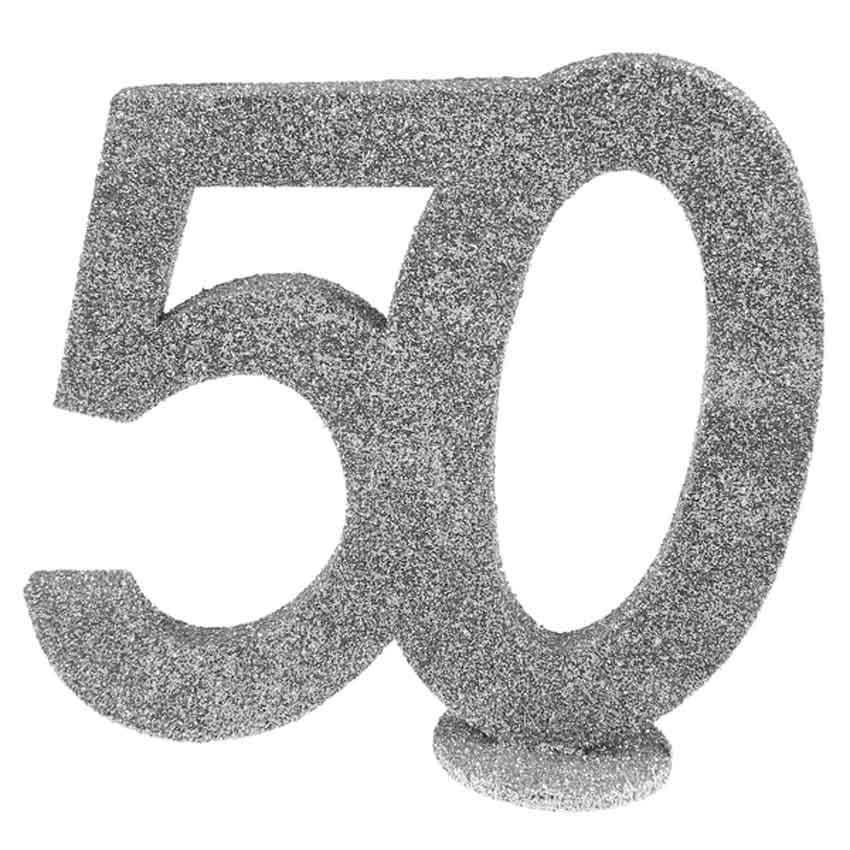 50 geburtstag dekoration tisch