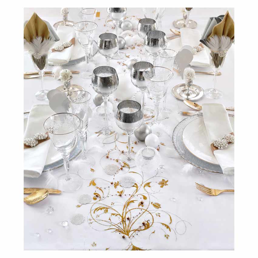 tischläufer hochzeit