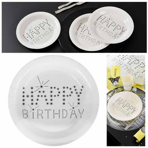 Black & White Teller Happy Birthday