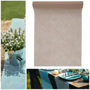 Tischläufer Vlies 30cm 10m Taupe