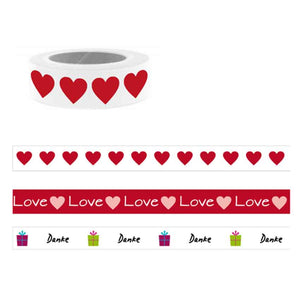 Washi Tapes "Liebe" 3er-Set