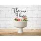 Tortendeko,Cake Topper,Motivtorte,Hochzeit,Schriftzug,Love,Liebe,Verzierung,Dekoration,Buffet