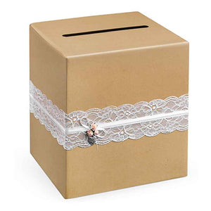 Glückwunschkartenbox Vintage PUDTM2 braun