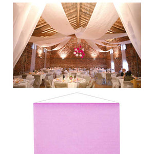 Raumbanner Vlies-Stoff 80 cm x 12 m pflaume