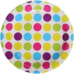 "Coloured Dots" Teller 10er