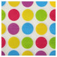 DekoGuru® Produktset 10er Coloured Dots Teller Becher Servietten