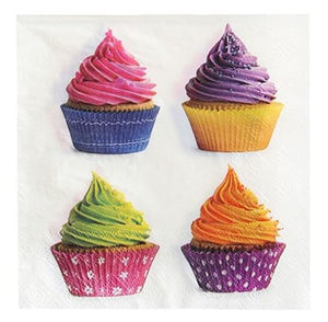Bunte Schleckerei - 20 Servietten