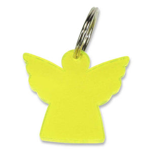 Schlüsselanhänger Engel - gelb