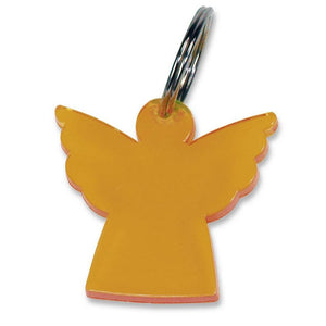 Schlüsselanhänger Engel - orange