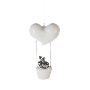 Hänger "Love Balloon" weiß 29cm