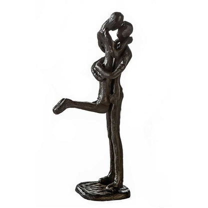 Design-Skulptur "Kissing" 19cm