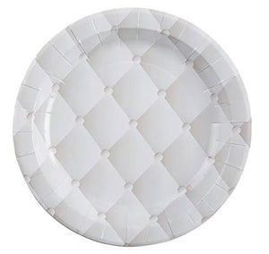 DekoGuru® Produktset: "Quilting" (10 Teller-10 Becher-20 Servietten)