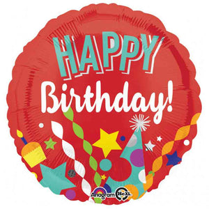 Folienballon Festival "Happy Birthday"