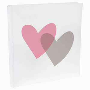 Gästebuch "Design-Herzen" rosa