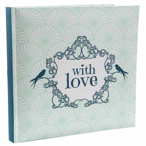 Gästebuch "with love" mint