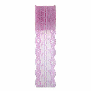 Spitzenband 50mm x 3m rosa