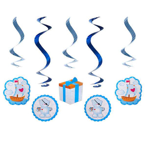 Swirl Set "Bärchen" 5tlg. blau