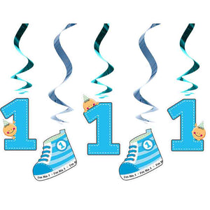 Swirl Set "I'm No. 1" 5tlg.  blau
