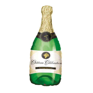 Folienballon SuperShape Champagnerflasche
