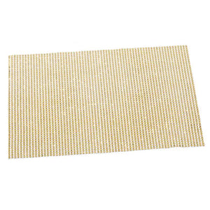 Glitzermatte 36 x 25 cm golden