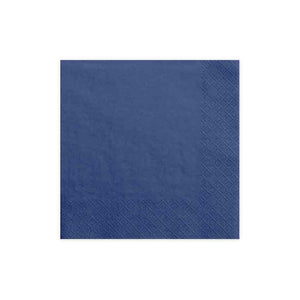 Servietten 33x33 cm 3-lagig dunkelblau