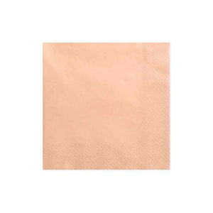 Servietten 33x33 cm 3-lagig lachs