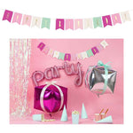 Happy Birthday,Geburtstagsdekoration,girlande,banner