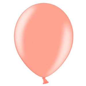 Metallic-Luftballons 10 Stück 25 cm  rosé gold