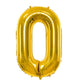 Folienballon golden 86 cm
