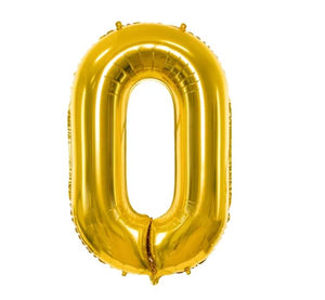 Folienballon golden 86 cm