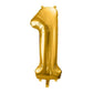 Folienballon golden 86 cm
